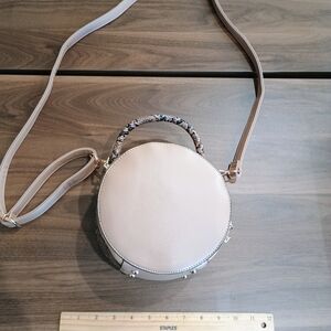 Elegant Cream Crossbody Bag